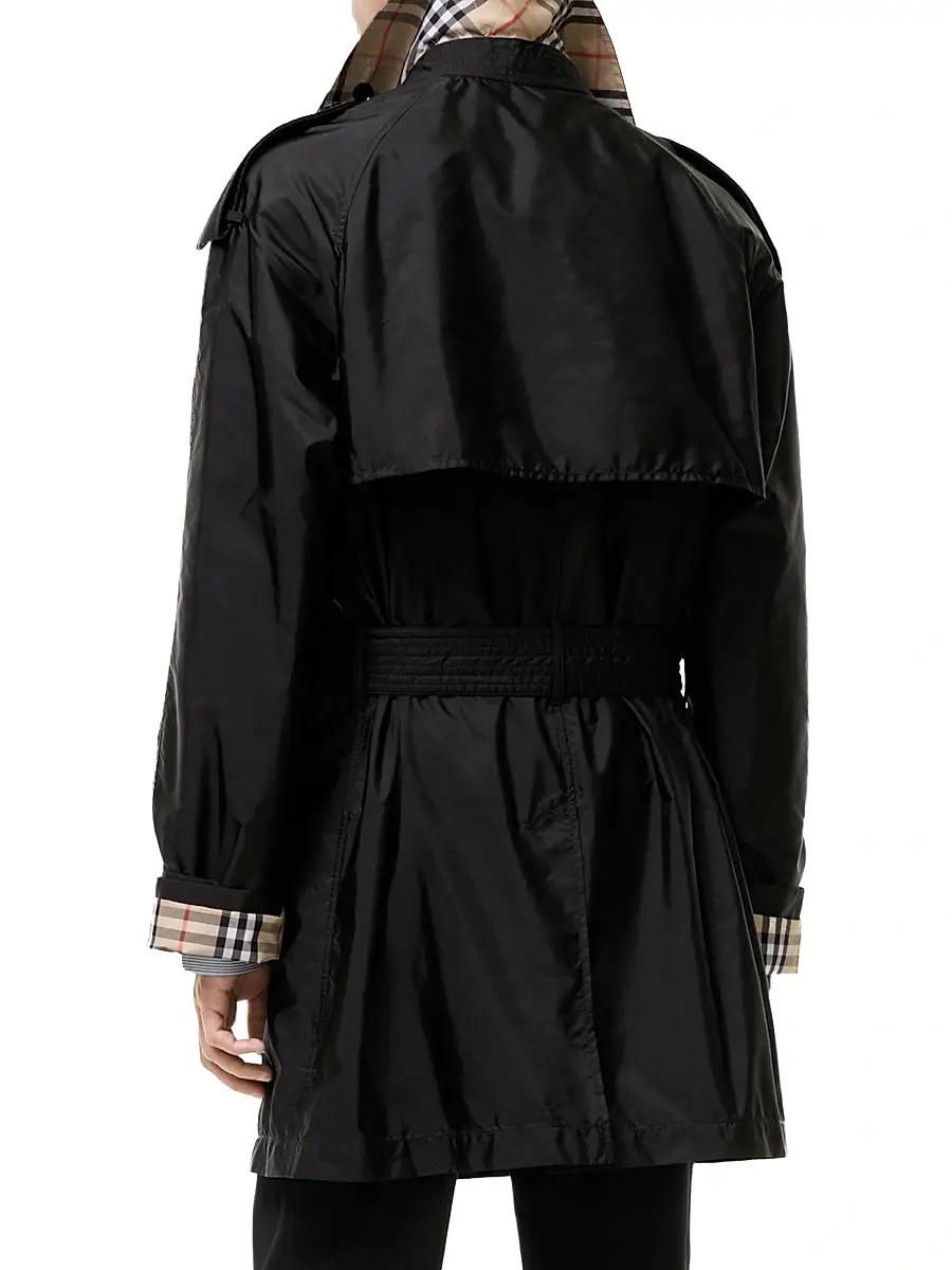 Burberry Men's Leadenham Double-Breasted Trench Coat | Thumbnail 3 Burberry Men's Leadenham Double-Breasted Trench Coat | Thumbnail 3