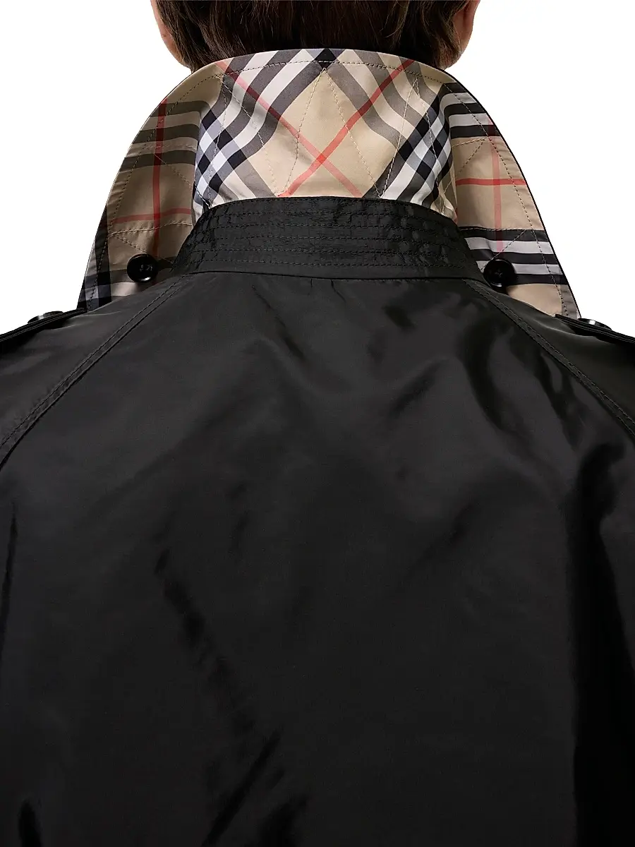 Burberry Men's Leadenham Double-Breasted Trench Coat | Thumbnail 5 Burberry Men's Leadenham Double-Breasted Trench Coat | Thumbnail 5