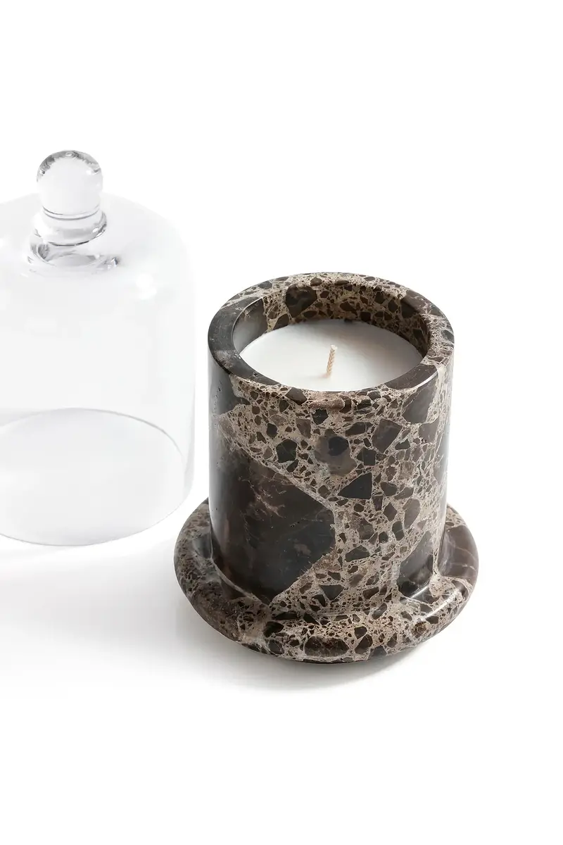 The Favorites Marbella Scented Candle Jar With Cloche | Thumbnail 3 The Favorites Marbella Scented Candle Jar With Cloche | Thumbnail 3