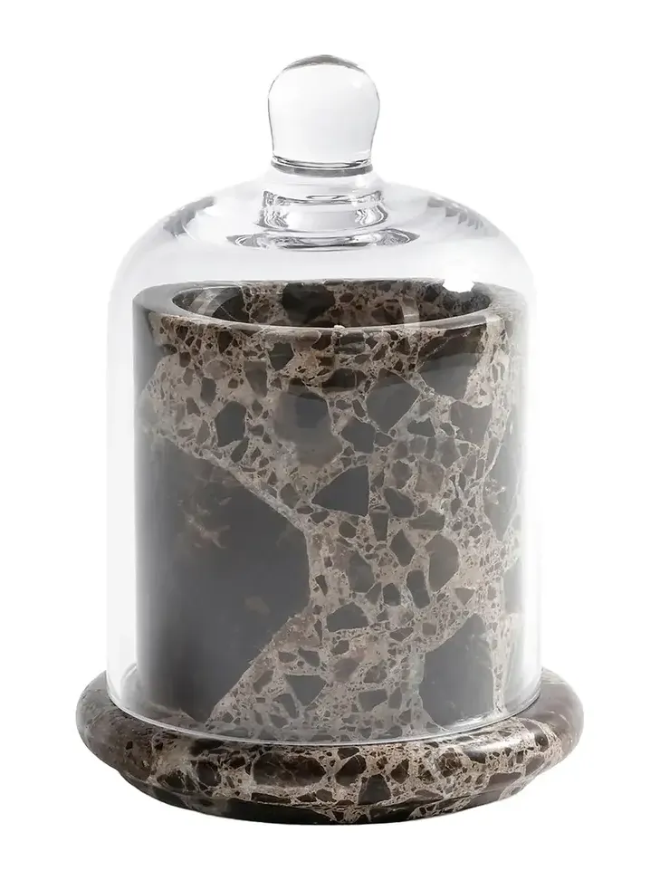 The Favorites Marbella Scented Candle Jar With Cloche