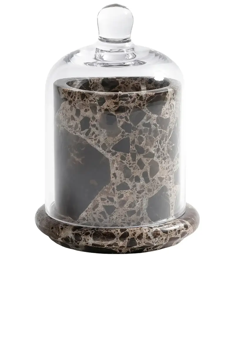 The Favorites Marbella Scented Candle Jar With Cloche