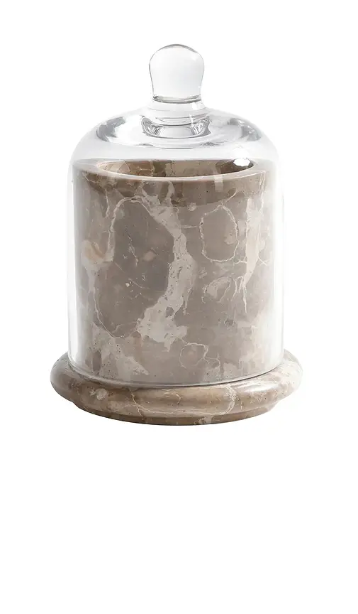 The Favorites Marbella Scented Candle Jar With Cloche | Thumbnail 6