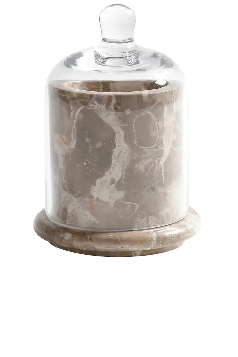 The Favorites Marbella Scented Candle Jar With Cloche