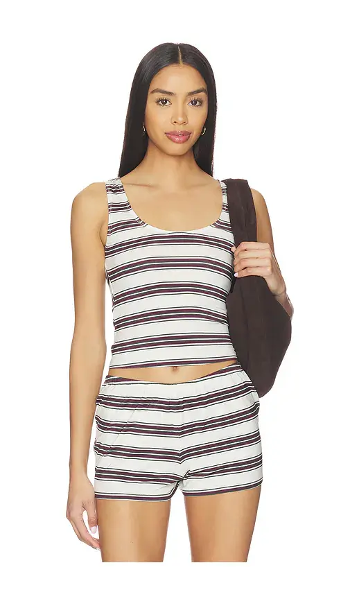WeWoreWhat Scoop Fitted Tank | Image 1 WeWoreWhat Scoop Fitted Tank | Image 1