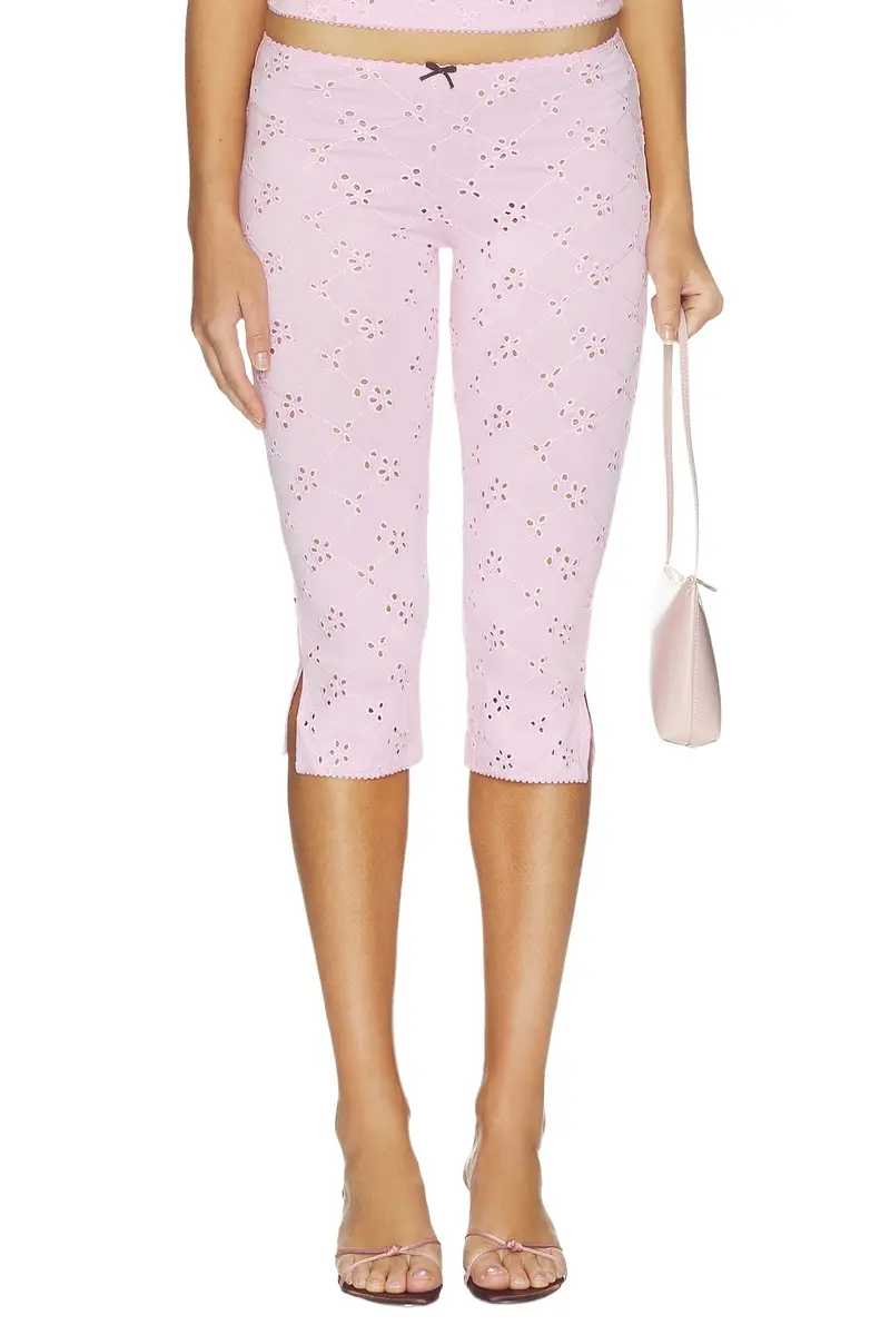 Full Bloom Capri Pant In Sweet Dream