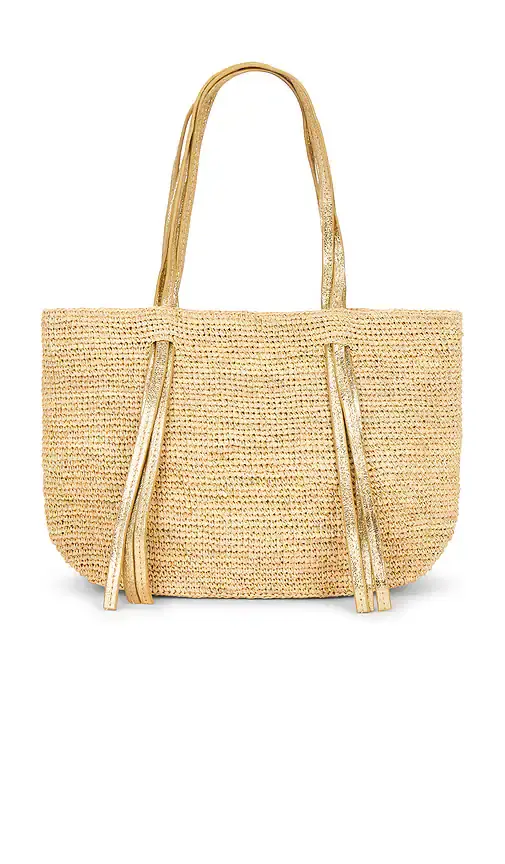 florabella Indore Large Crochet Raffia Tote Bag | Thumbnail 2
