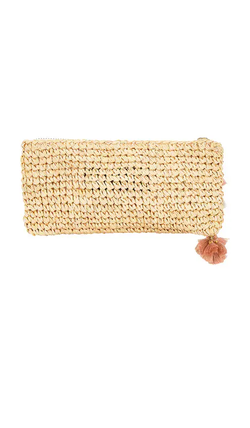 florabella Alegre Crochet Raffia Clutch | Thumbnail 2 florabella Alegre Crochet Raffia Clutch | Thumbnail 2