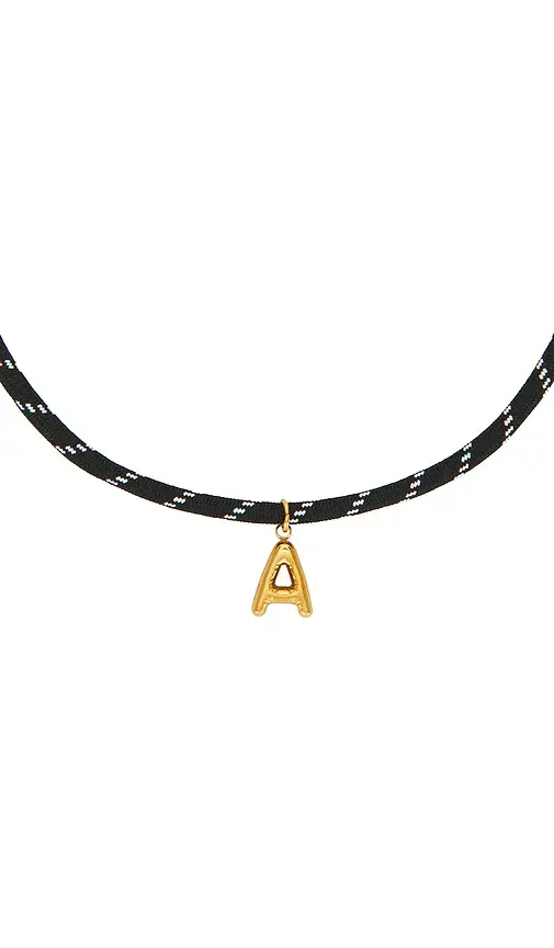 petit moments Bubble Initial Paracord Necklace | Thumbnail 2 petit moments Bubble Initial Paracord Necklace | Thumbnail 2