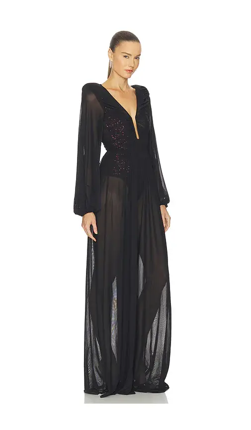 Zhivago He Loved Her 2 Pc Mesh Jumpsuit | Thumbnail 3 Zhivago He Loved Her 2 Pc Mesh Jumpsuit | Thumbnail 3