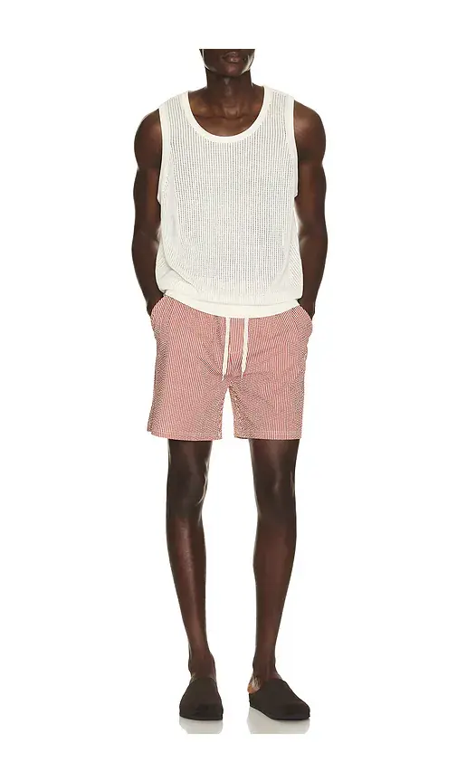 Les Deux Stripe Seersucker Swim Shorts | Thumbnail 3 Les Deux Stripe Seersucker Swim Shorts | Thumbnail 3