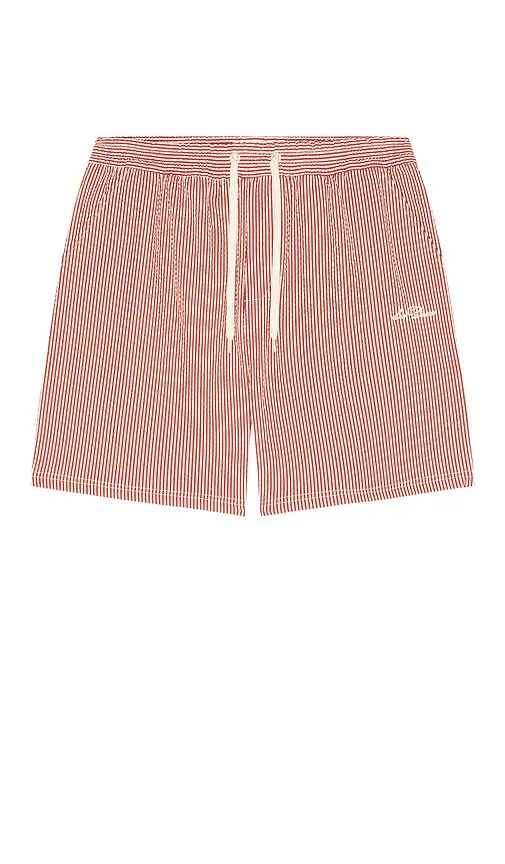Les Deux Stripe Seersucker Swim Shorts | Thumbnail 4 Les Deux Stripe Seersucker Swim Shorts | Thumbnail 4