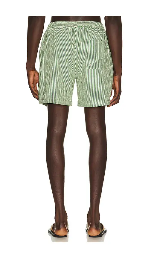Les Deux Stripe Seersucker Swim Shorts | Thumbnail 2