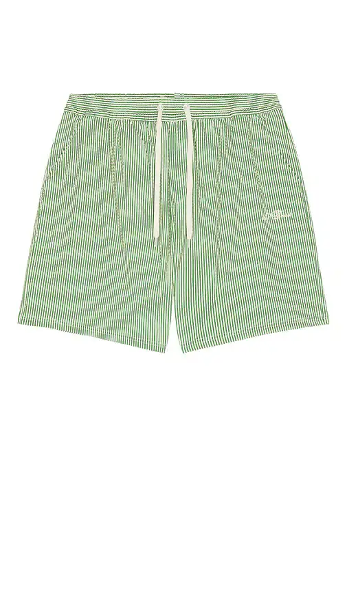 Les Deux Stripe Seersucker Swim Shorts | Thumbnail 4