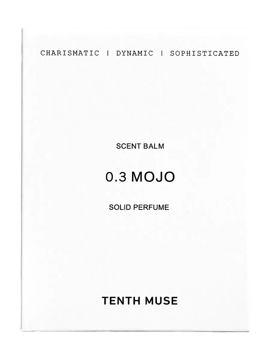 Tenth Muse Mojo Solid Perfume Balm