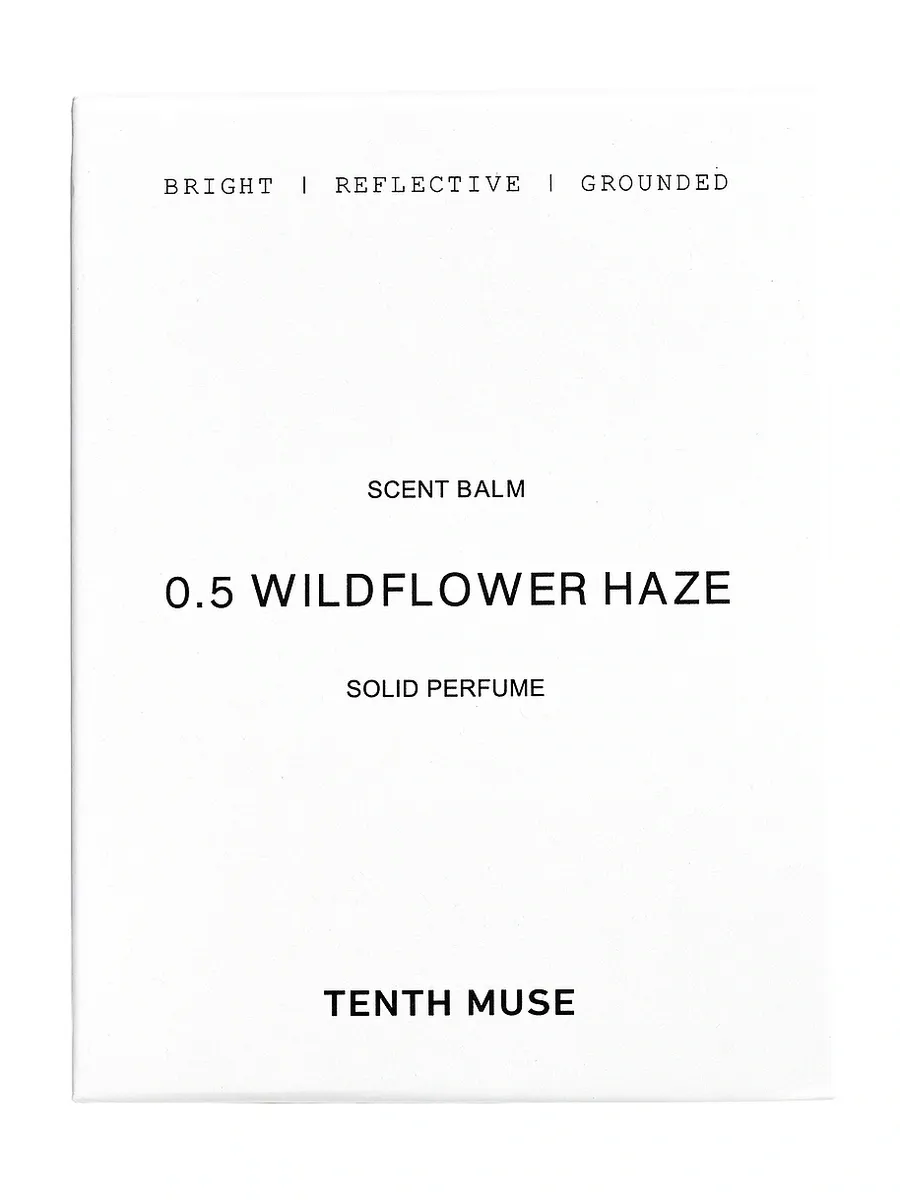 Tenth Muse Wildflower Haze Solid Perfume Balm