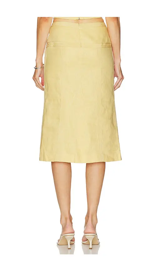 Camila Coelho Cassia Midi Skirt | Thumbnail 4