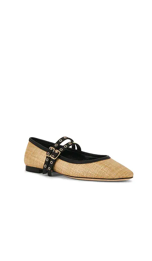 PAIGE Jackson Mary Jane Flat | Thumbnail 2