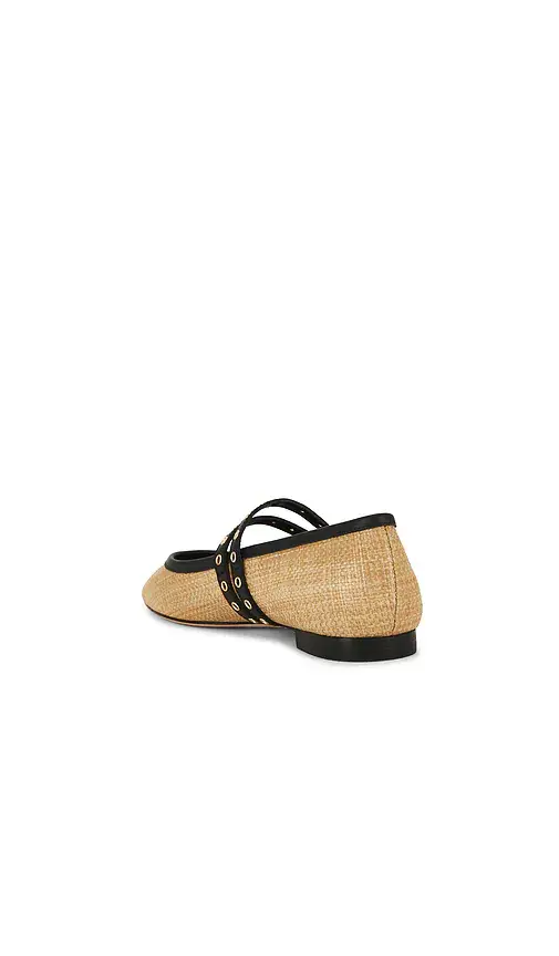 PAIGE Jackson Mary Jane Flat | Thumbnail 3