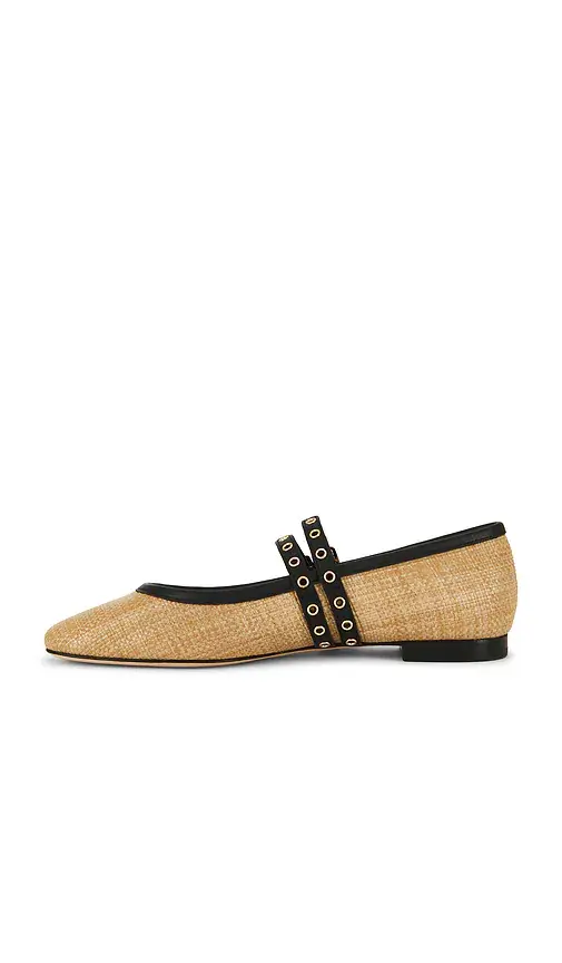 PAIGE Jackson Mary Jane Flat | Thumbnail 5