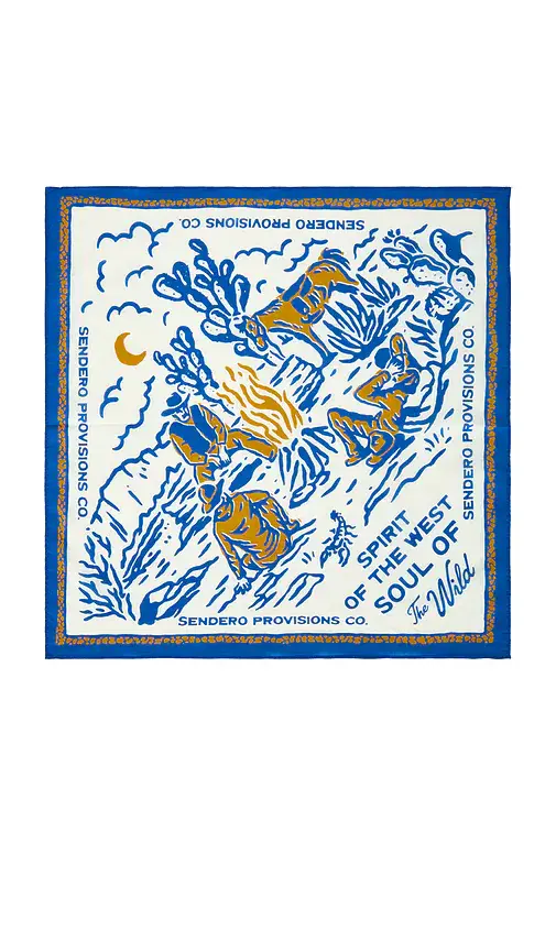 Sendero Provisions Co. Cowboy Campfire Bandana | Thumbnail 2