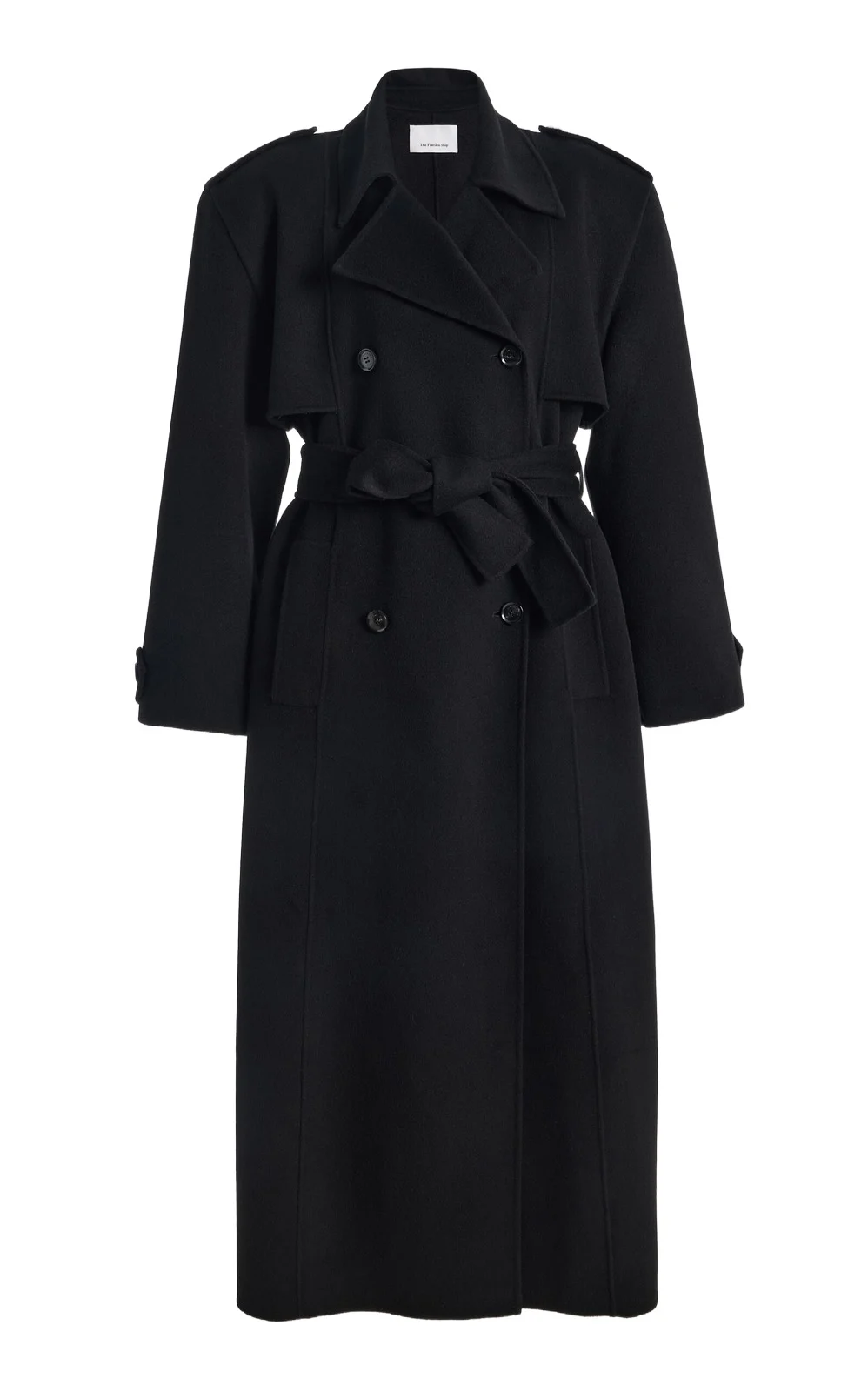 Nikola Padded Wool-Cashmere Trench Coat Nikola Padded Wool-Cashmere Trench Coat