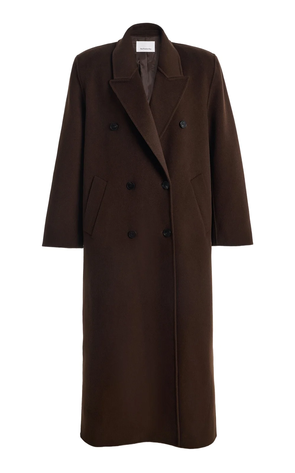 Gaia Double-Breasted Wool-Blend Coat Gaia Double-Breasted Wool-Blend Coat