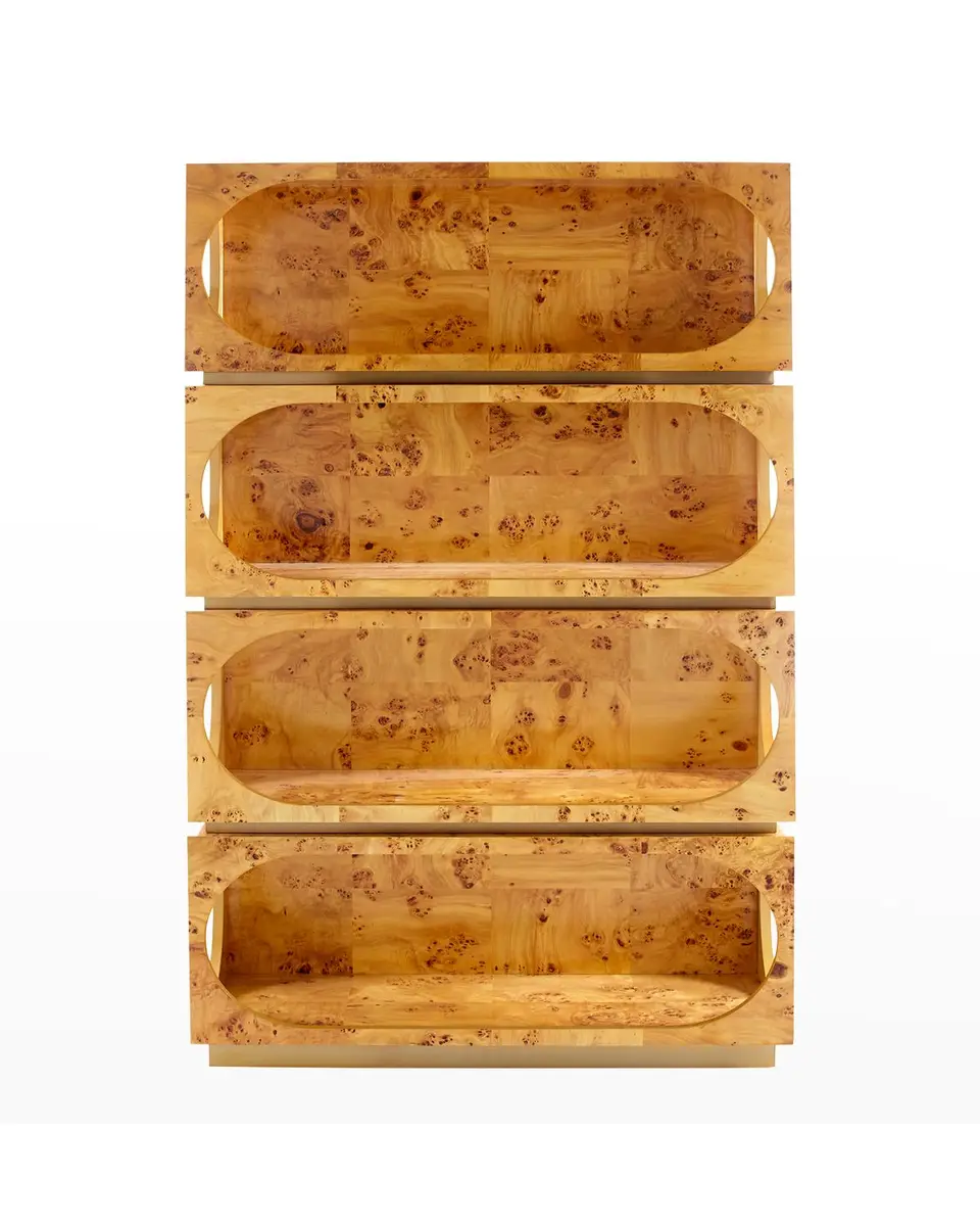 Jonathan Adler Bond Etagere, Burled Mappa | Thumbnail 3 Jonathan Adler Bond Etagere, Burled Mappa | Thumbnail 3