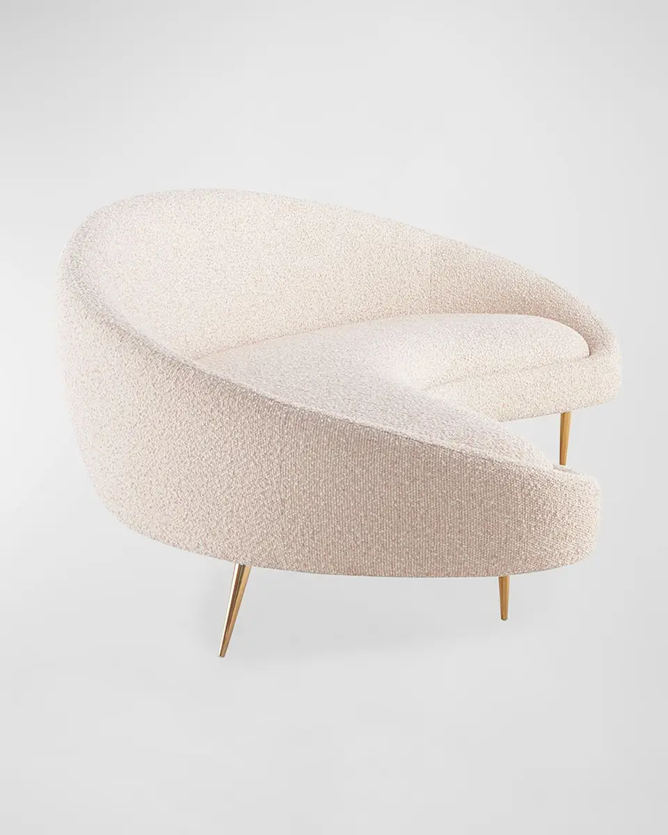 Jonathan Adler Ether Curved Sofa | Thumbnail 2 Jonathan Adler Ether Curved Sofa | Thumbnail 2