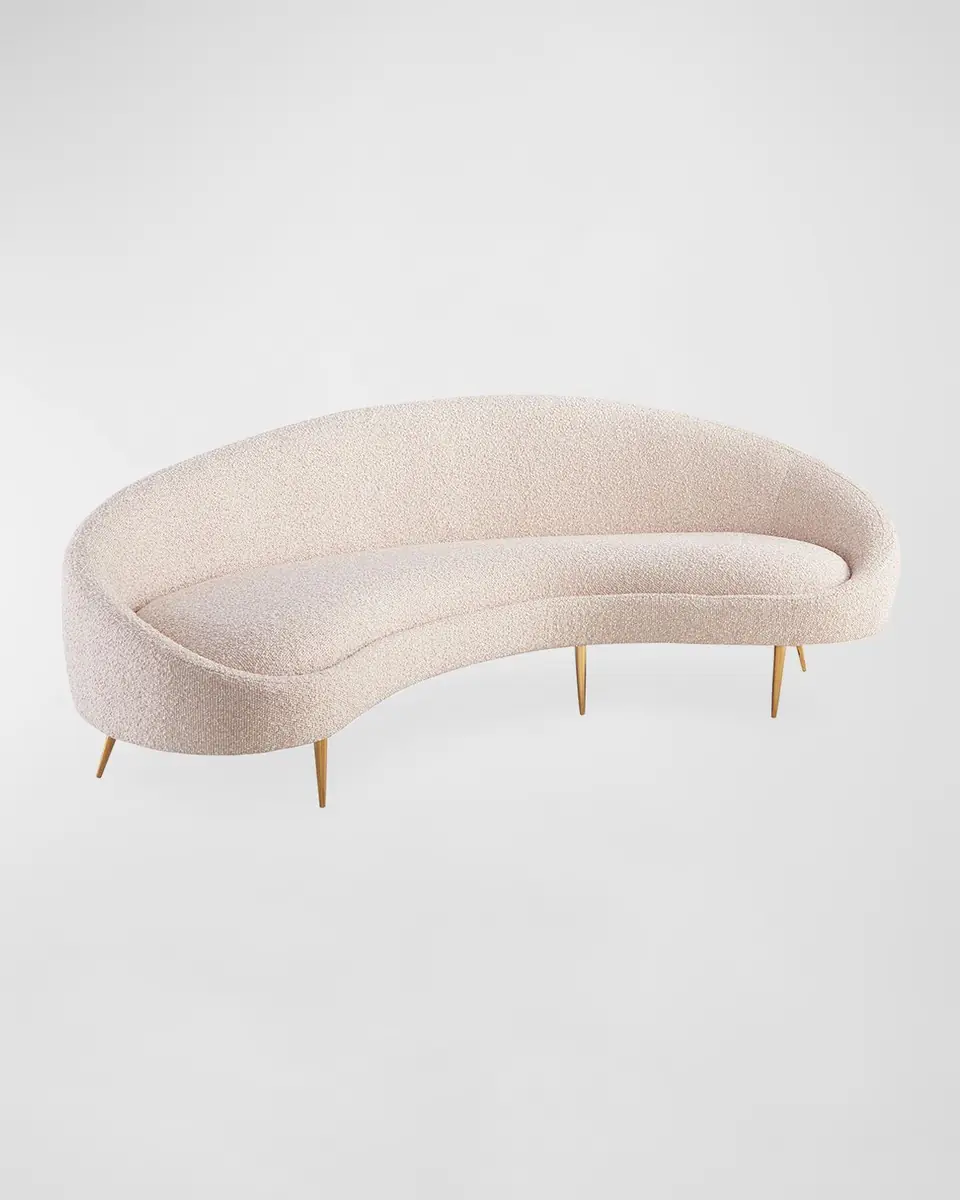 Jonathan Adler Ether Curved Sofa | Thumbnail 3 Jonathan Adler Ether Curved Sofa | Thumbnail 3
