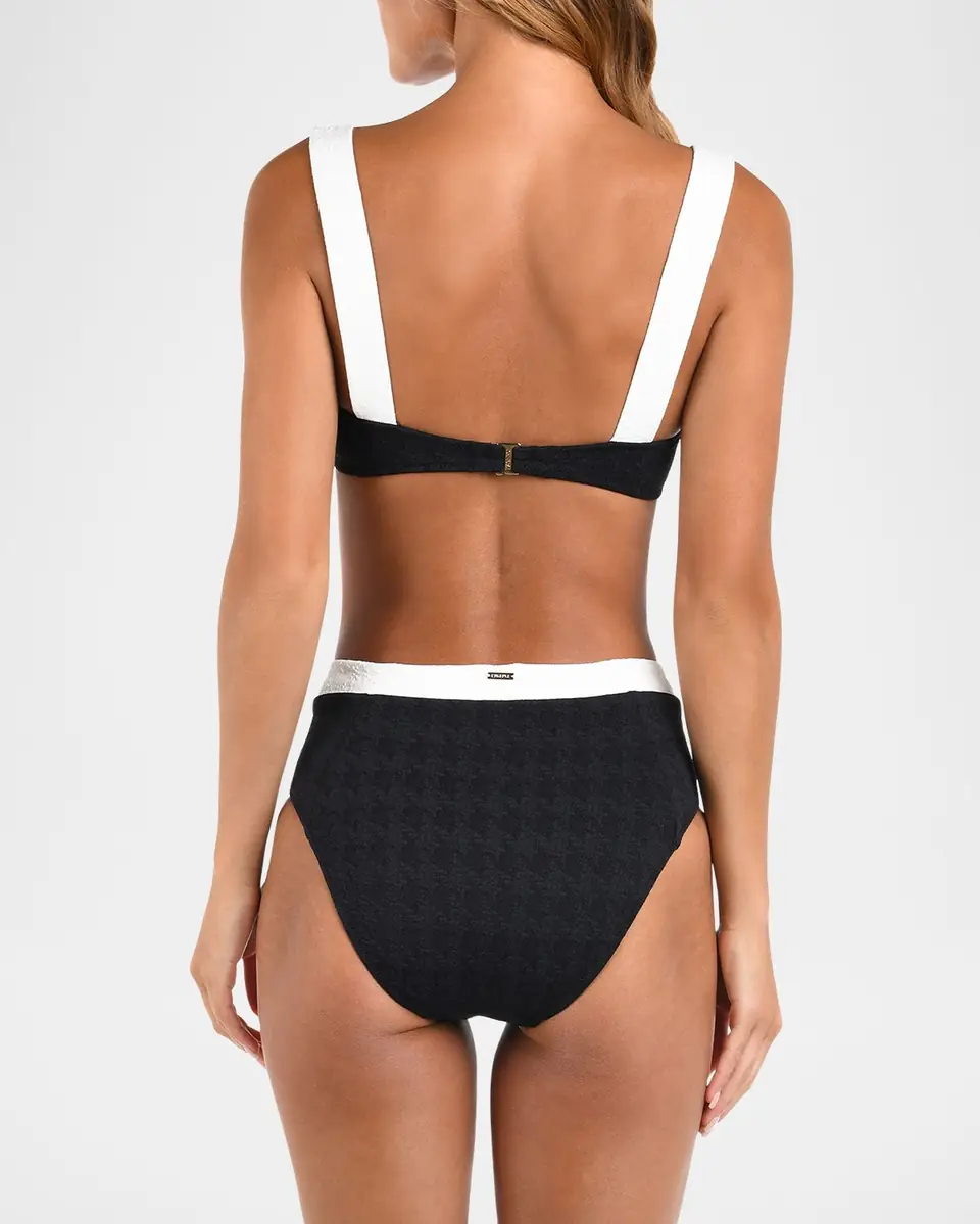 L'Agence Alexandria Colorblock Chic Bikini Top | Thumbnail 2 L'Agence Alexandria Colorblock Chic Bikini Top | Thumbnail 2