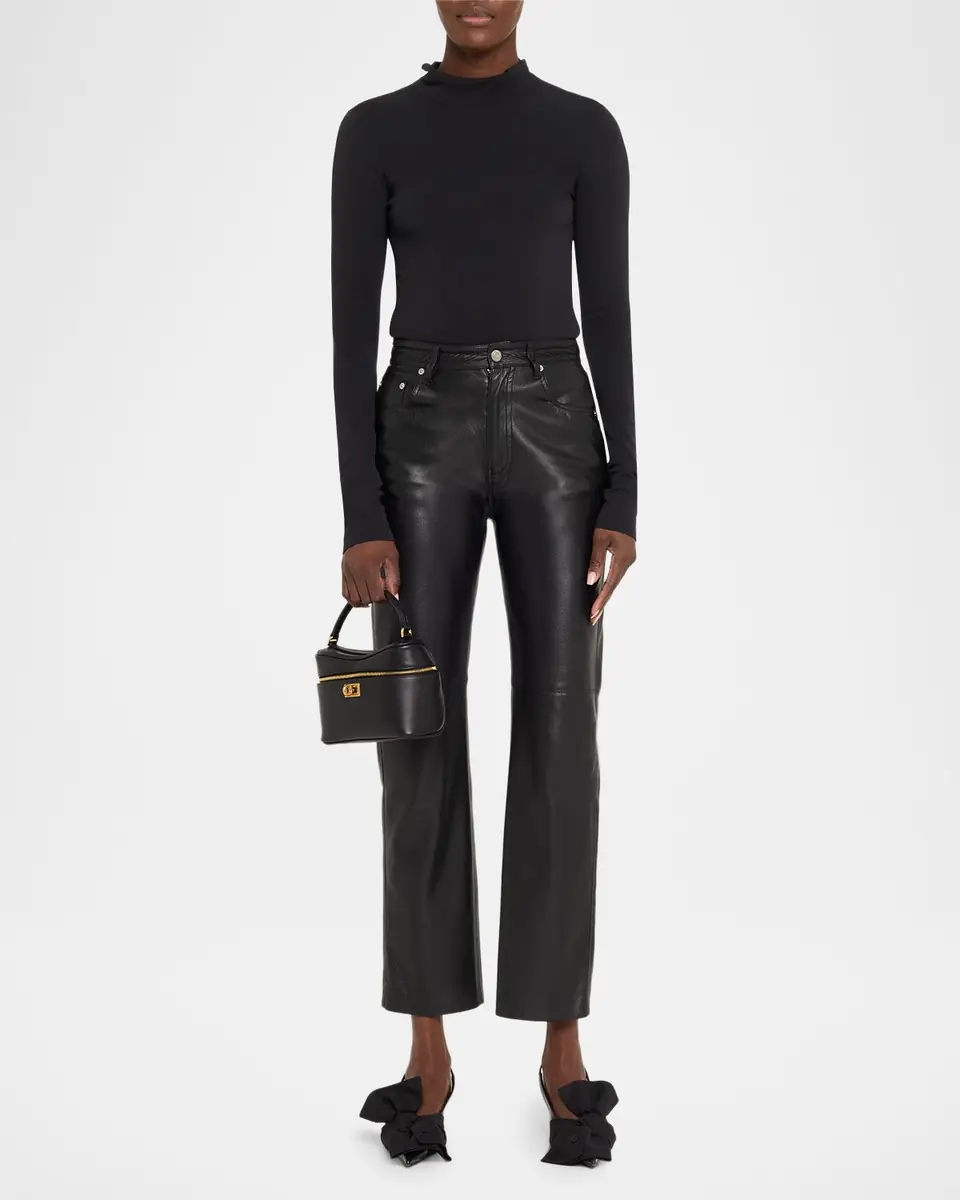 Balenciaga Rodeo Leather Vanity Top-Handle Bag | Thumbnail 4 Balenciaga Rodeo Leather Vanity Top-Handle Bag | Thumbnail 4