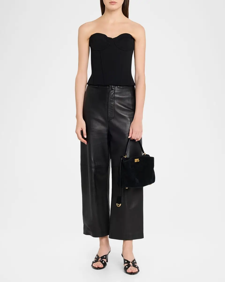 Balenciaga Rodeo Mini Suede Top-Handle Bag | Thumbnail 4 Balenciaga Rodeo Mini Suede Top-Handle Bag | Thumbnail 4