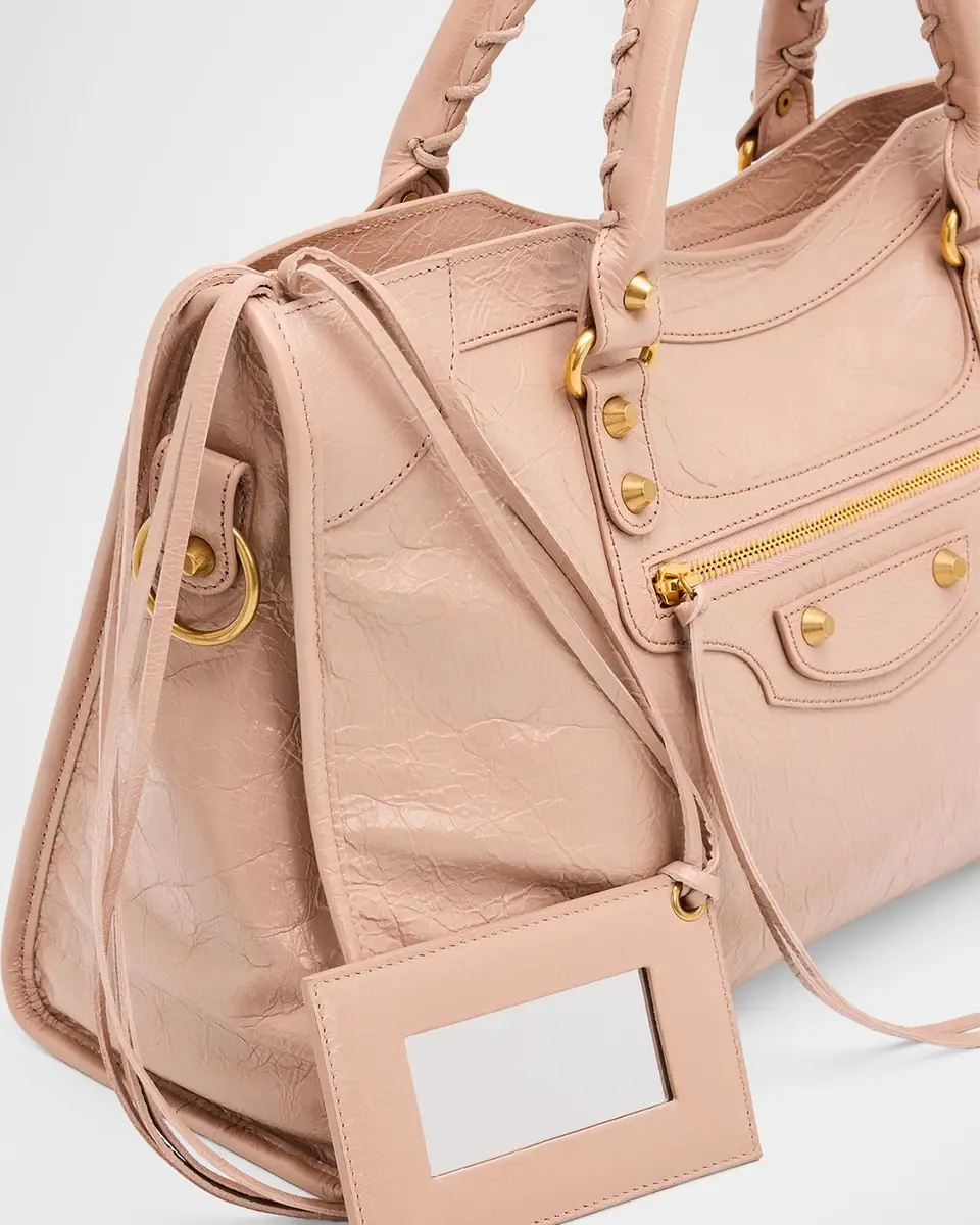 Balenciaga Le City Medium Leather Top-Handle Bag | Thumbnail 5 Balenciaga Le City Medium Leather Top-Handle Bag | Thumbnail 5