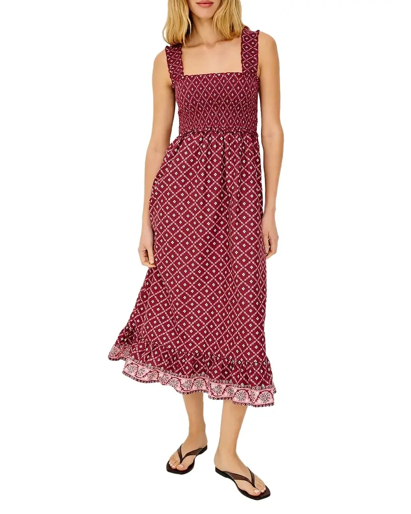 Rails Rumi Printed Cotton Midi Dress | Image 1 Rails Rumi Printed Cotton Midi Dress | Image 1