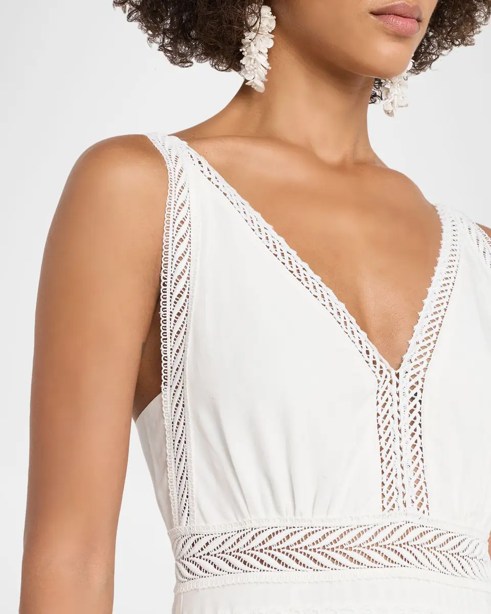 Kobi Halperin Alessia Tiered Lace-Trim Maxi Dress | Thumbnail 4 Kobi Halperin Alessia Tiered Lace-Trim Maxi Dress | Thumbnail 4