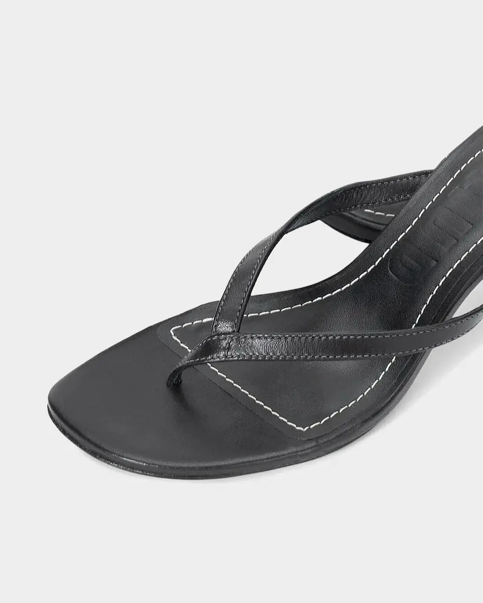 STAUD 55mm Freja Leather Thong Sandals | Thumbnail 2
