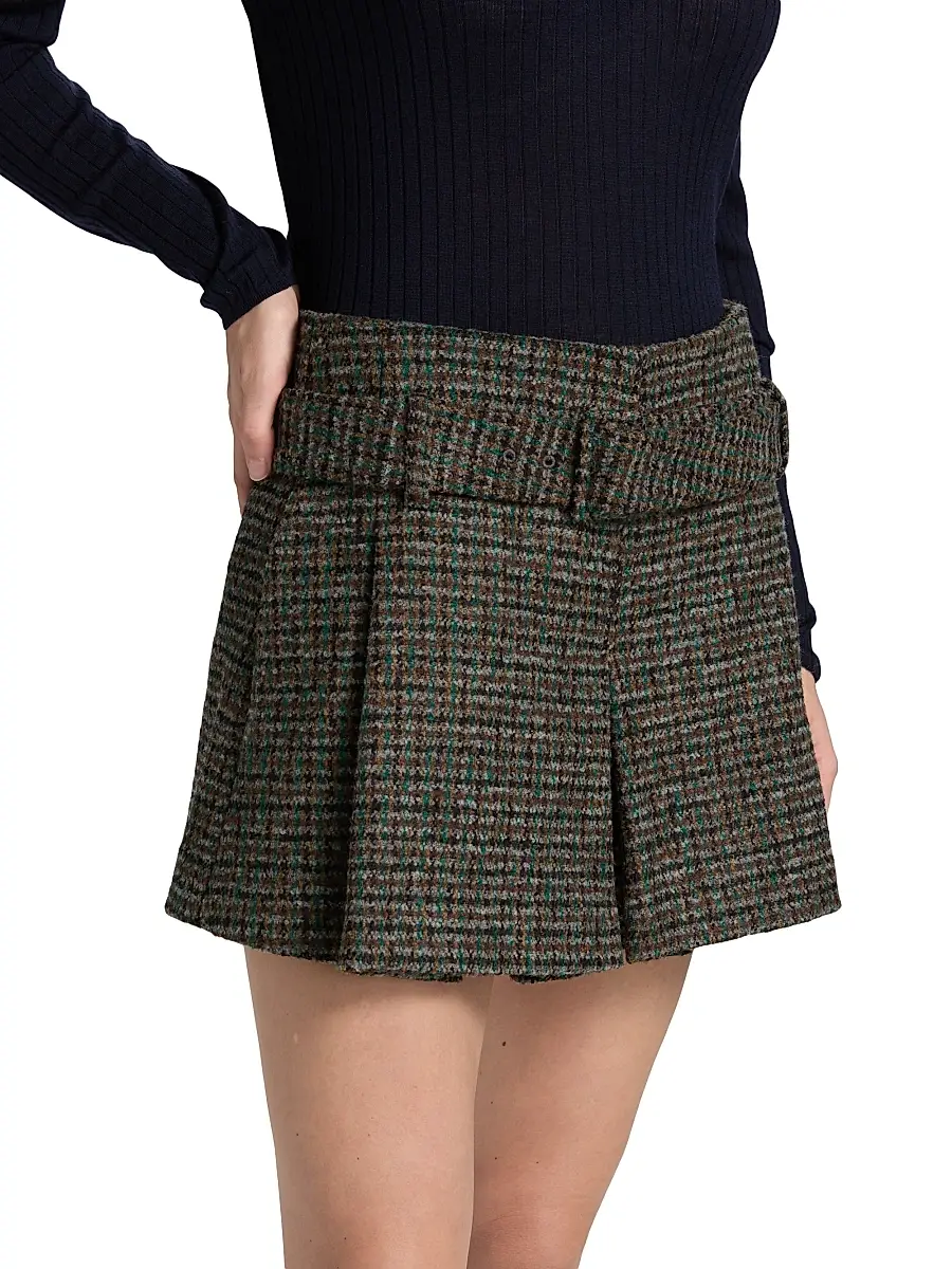 A.L.C. A. L.C. Women's Como Tweed Shorts | Thumbnail 4 A.L.C. A. L.C. Women's Como Tweed Shorts | Thumbnail 4