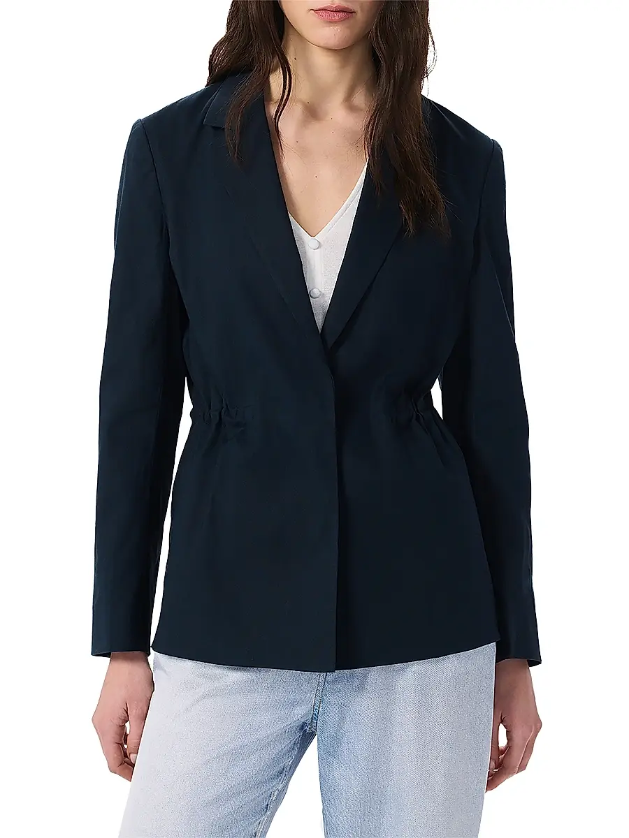 rag & bone Women's Spencer Linen Blend Blazer | Thumbnail 3 rag & bone Women's Spencer Linen Blend Blazer | Thumbnail 3
