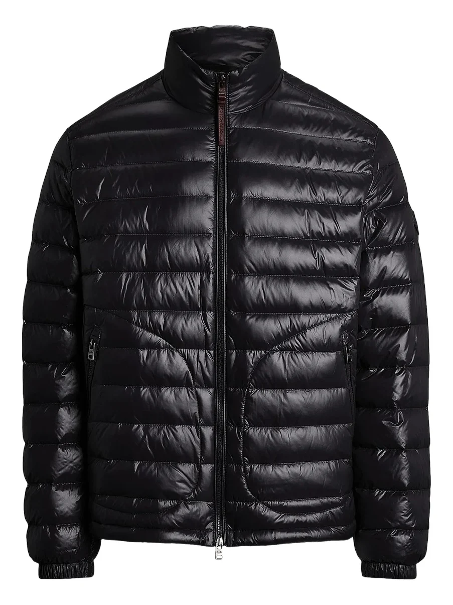 Polo Ralph Lauren Men's Glossy Quilted Down Zip-Up Jacket