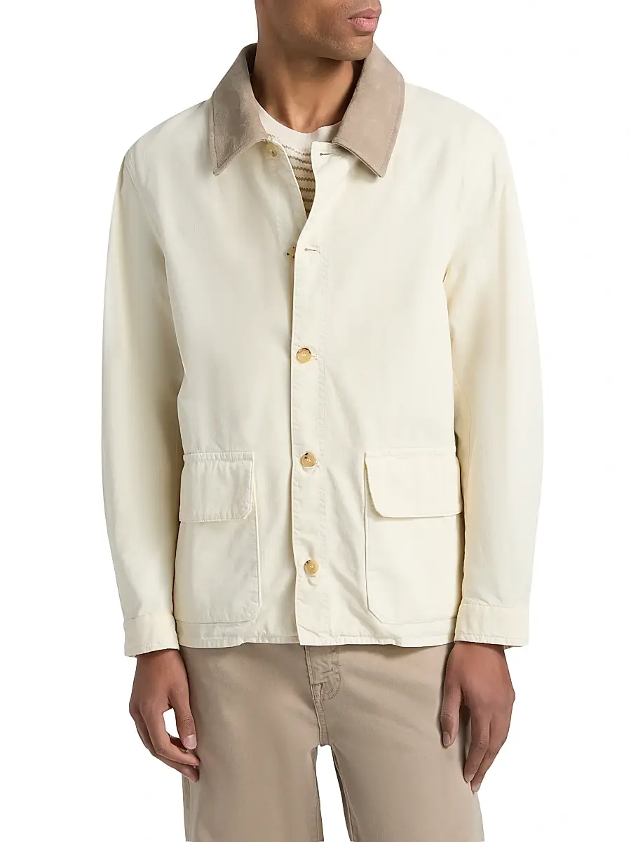 Frame Men's Canvas Barn Jacket | Thumbnail 3 Frame Men's Canvas Barn Jacket | Thumbnail 3