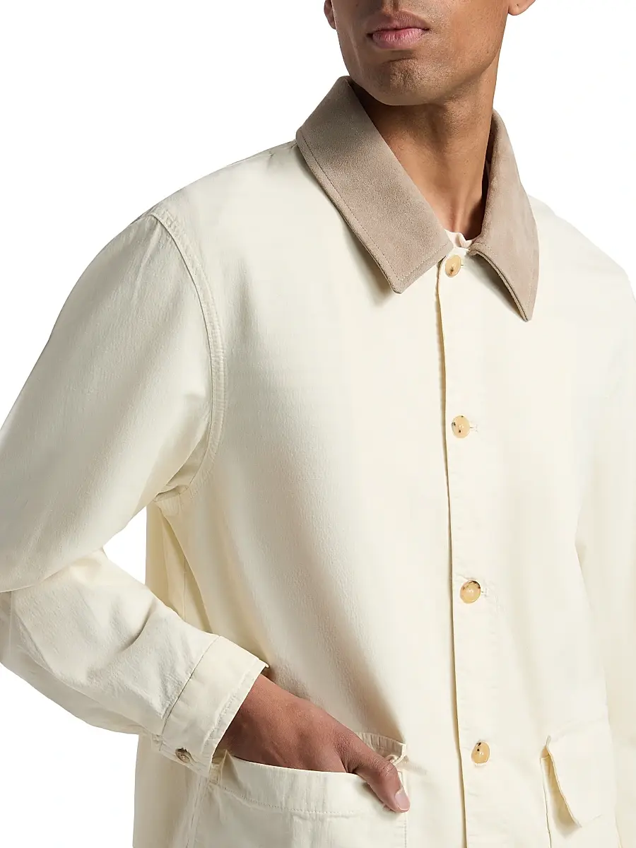 Frame Men's Canvas Barn Jacket | Thumbnail 6 Frame Men's Canvas Barn Jacket | Thumbnail 6