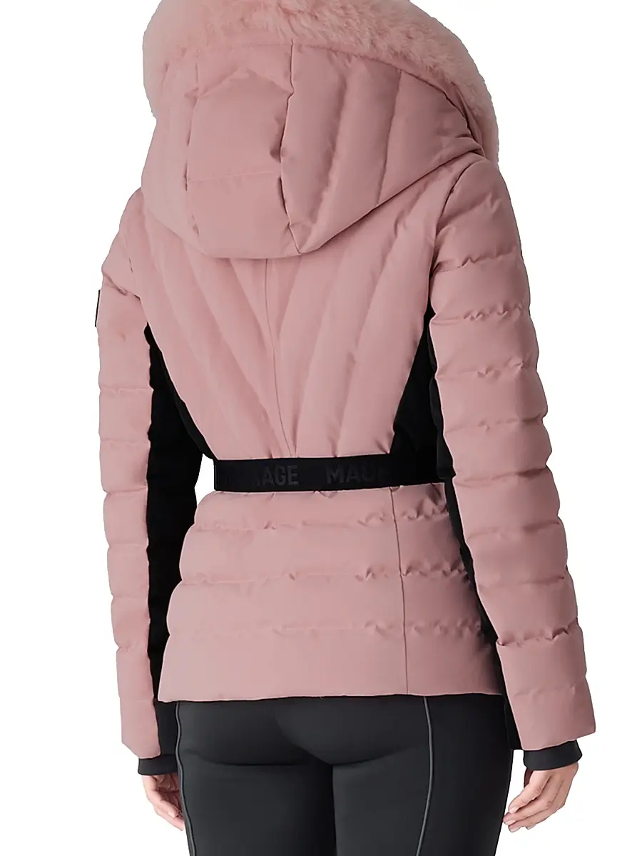 Mackage Women's Elita Belted Down Ski Jacket | Thumbnail 4 Mackage Women's Elita Belted Down Ski Jacket | Thumbnail 4