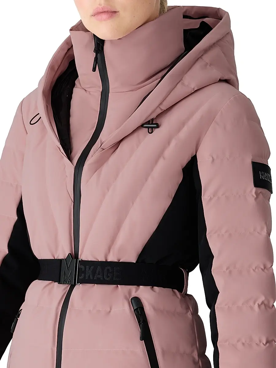 Mackage Women's Elita Belted Down Ski Jacket | Thumbnail 5 Mackage Women's Elita Belted Down Ski Jacket | Thumbnail 5
