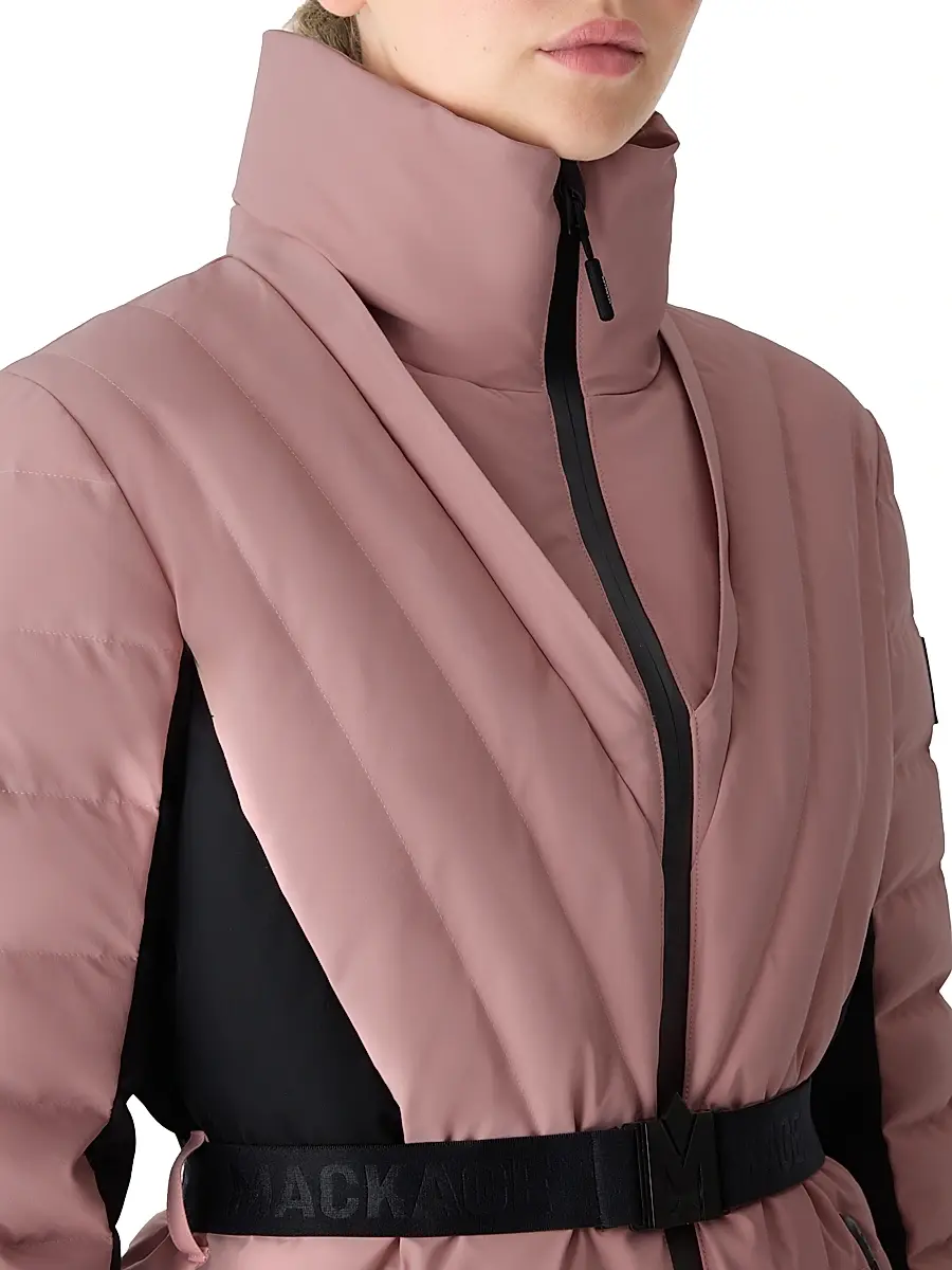 Mackage Women's Elita Belted Down Ski Jacket | Thumbnail 6 Mackage Women's Elita Belted Down Ski Jacket | Thumbnail 6