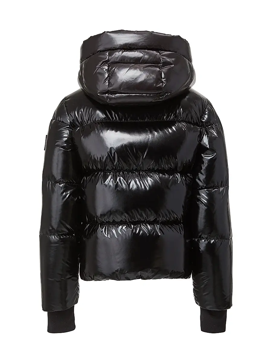 Sam. SAM. Girl's Little Girl's & Girl's Elsa Glossy Down Puffer Jacket | Thumbnail 4 Sam. SAM. Girl's Little Girl's & Girl's Elsa Glossy Down Puffer Jacket | Thumbnail 4