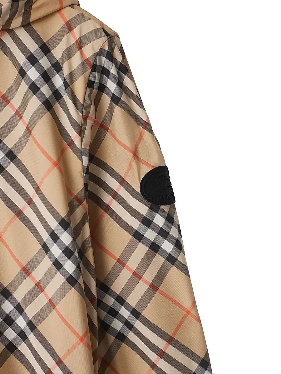 Burberry Women's Check Hooded Jacket | Thumbnail 6 Burberry Women's Check Hooded Jacket | Thumbnail 6