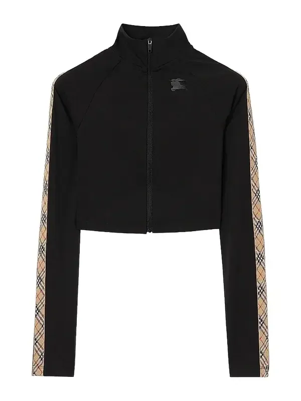 Burberry Women's Astrid Stretch-Nylon Crop Track Jacket