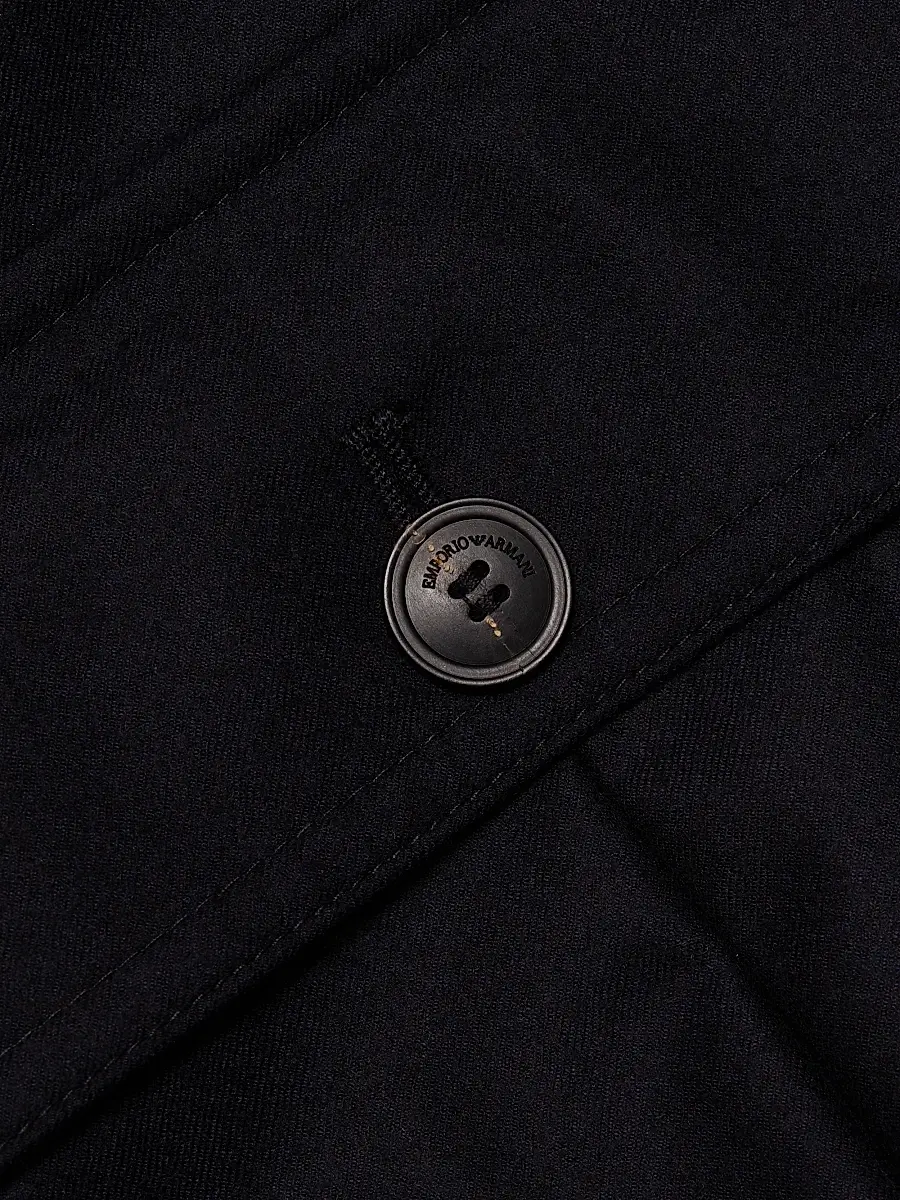 Emporio Armani Men's Wool Bomber Jacket | Thumbnail 7