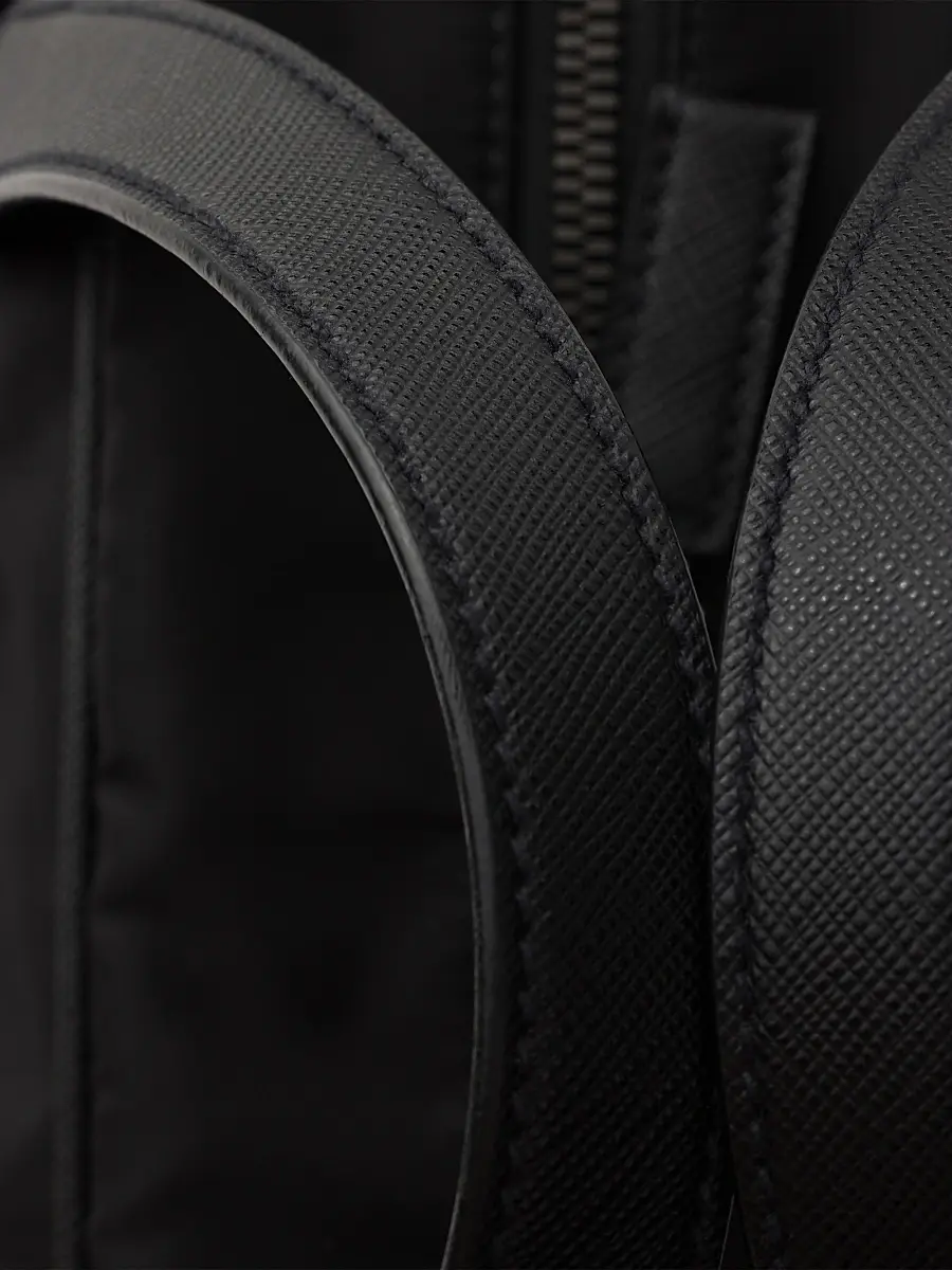 Prada Men's Re-Nylon and Saffiano Leather Work Bag | Thumbnail 7 Prada Men's Re-Nylon and Saffiano Leather Work Bag | Thumbnail 7