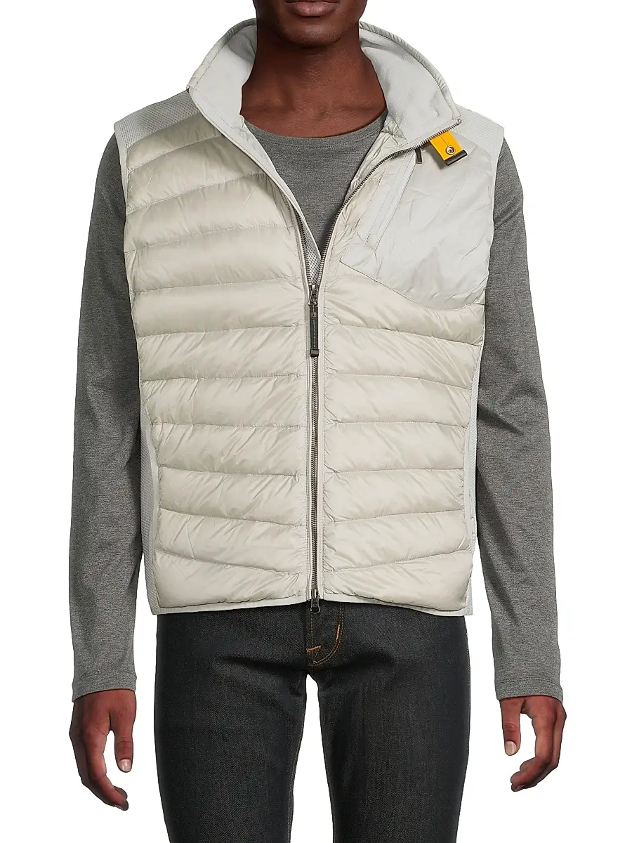 Parajumpers Men's Zavier Stand-Collar Slim-Fit Puffer Vest | Thumbnail 3